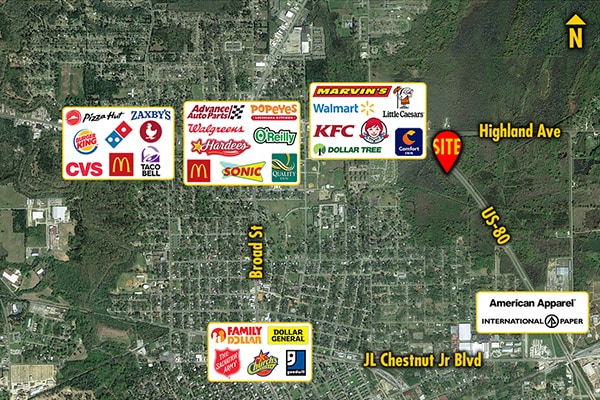 Hwy 80, Selma, AL for sale - Primary Photo - Image 1 of 1