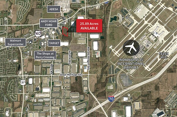 2723 E Main St, Plainfield, IN for sale Aerial- Image 1 of 1