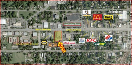 539 E Santa Fe St, Olathe, KS for lease Aerial- Image 2 of 3