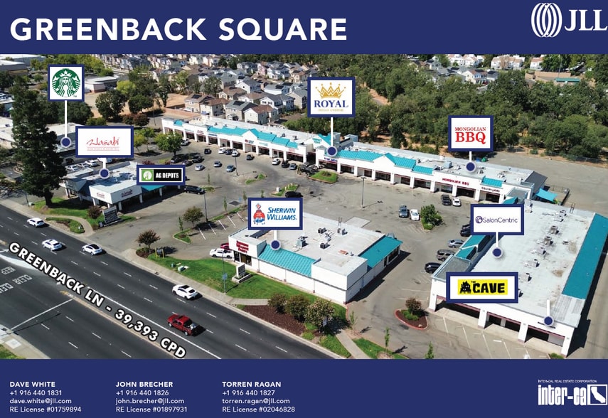 8035-8079 Greenback Ln, Citrus Heights, CA for lease - Building Photo - Image 1 of 1