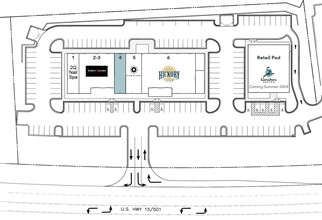 9735 US 15-501 Hwy, Pinehurst, NC for lease Floor Plan- Image 2 of 3