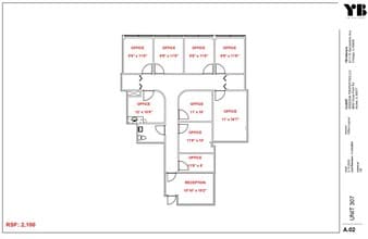 8831-8833 Gross Point Rd, Skokie, IL for lease Floor Plan- Image 1 of 1