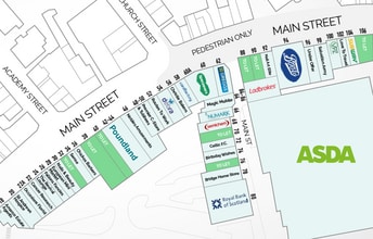 84-106 Main St, Coatbridge for lease Site Plan- Image 1 of 1
