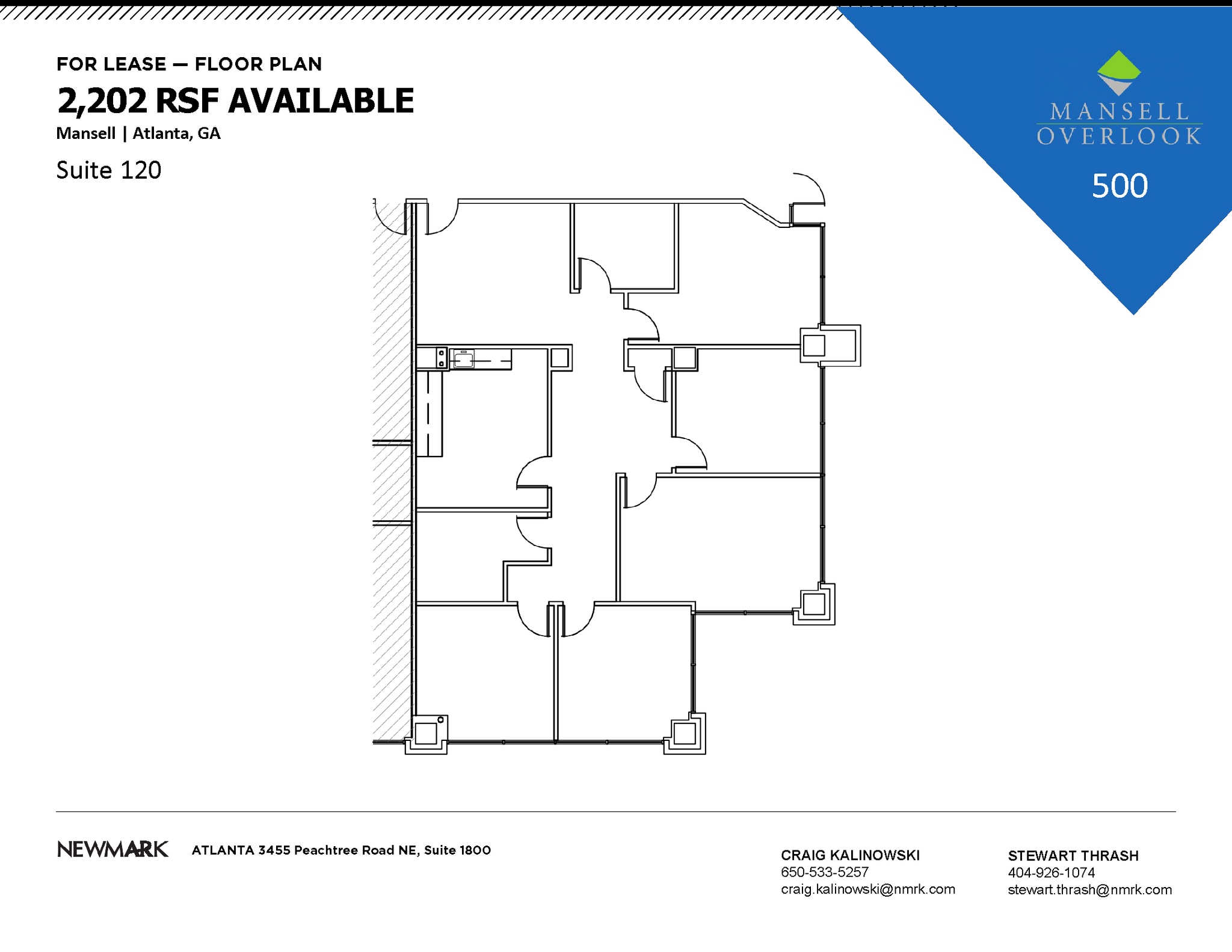 200 Mansell Ct E, Roswell, GA for lease Floor Plan- Image 1 of 1