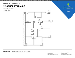 200 Mansell Ct E, Roswell, GA for lease Floor Plan- Image 1 of 1