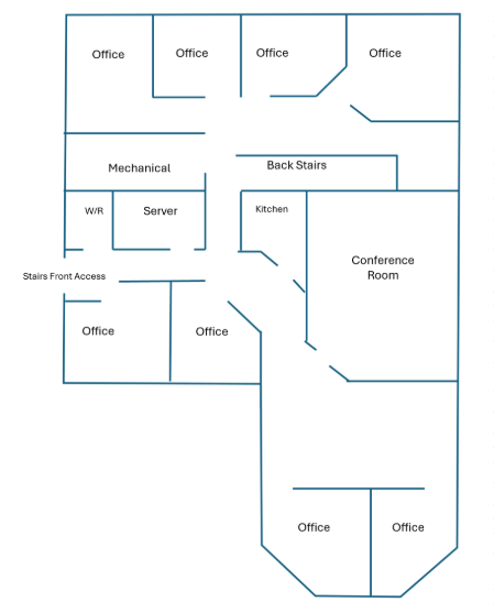 8024 Edgar Industrial Cres, Red Deer, AB for lease Floor Plan- Image 1 of 1