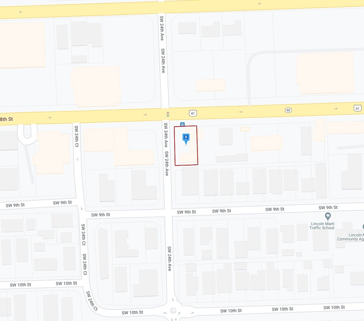 2390 SW 8th St, Miami, FL for sale Plat Map- Image 1 of 1