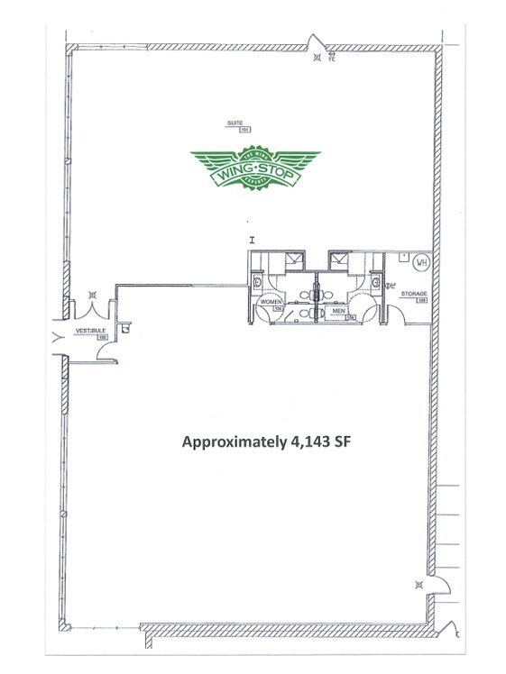 2828 N Richmond St, Appleton, WI for lease Floor Plan- Image 1 of 1