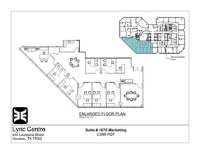 440 Louisiana St, Houston, TX for lease Floor Plan- Image 2 of 2