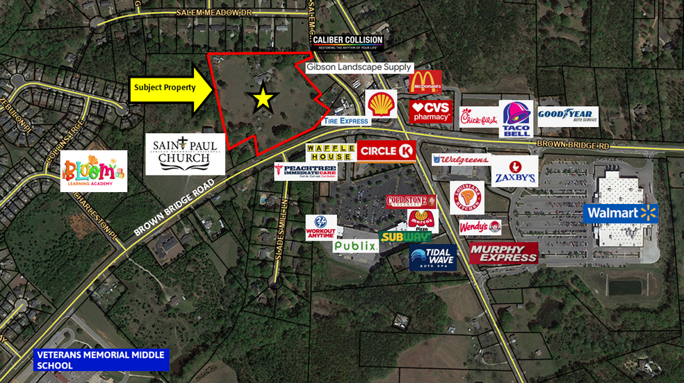 Brown Bridge Road, Covington, GA for sale - Aerial - Image 2 of 40