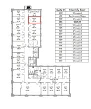 319 S 17th St, Omaha, NE for lease Floor Plan- Image 1 of 1