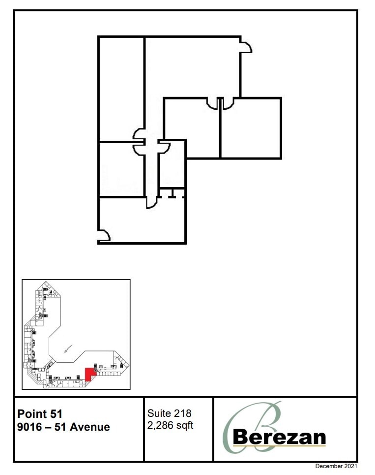 9004-9090 51st Ave NW, Edmonton, AB for lease Floor Plan- Image 1 of 1