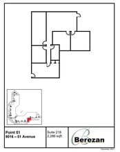 9004-9090 51st Ave NW, Edmonton, AB for lease Floor Plan- Image 1 of 1