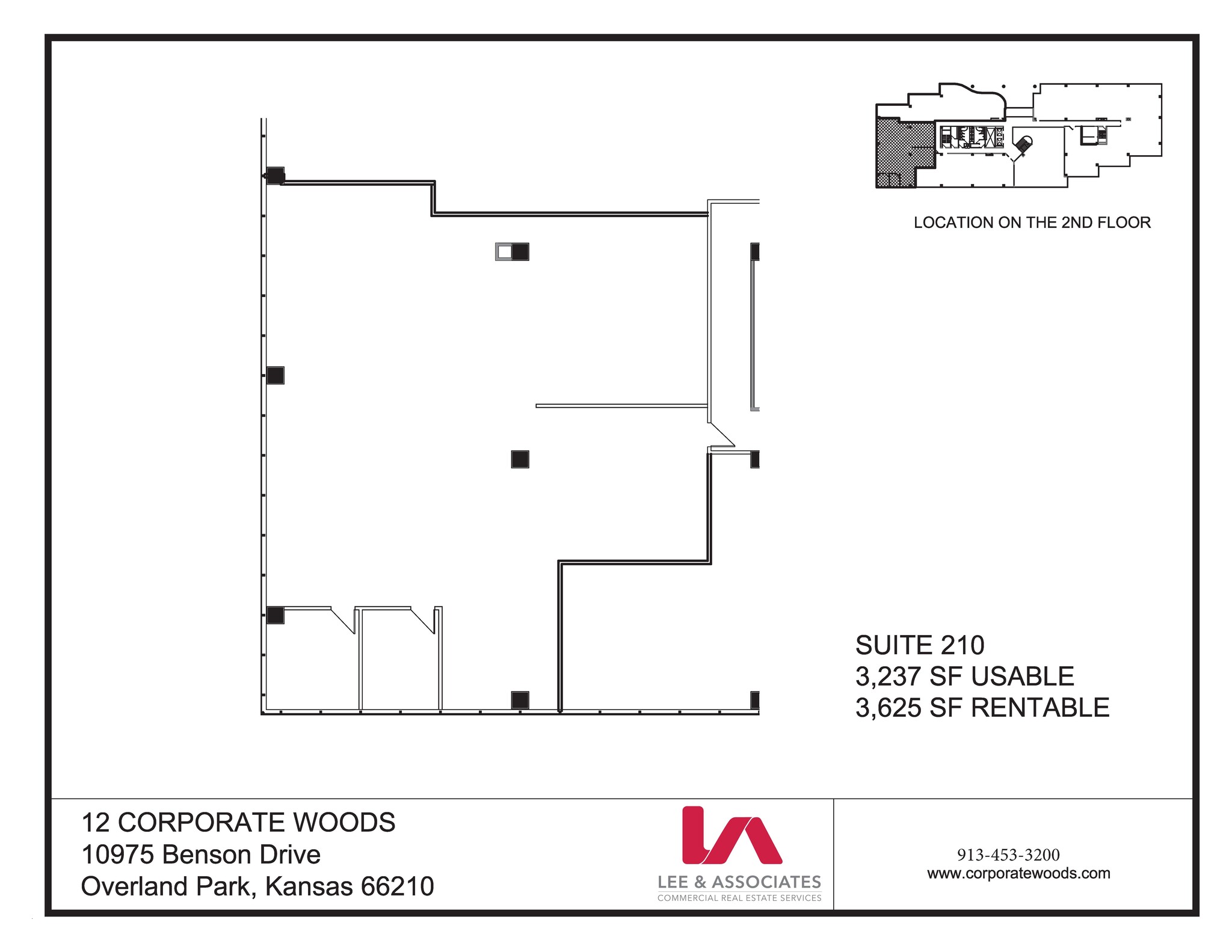 10975 Benson Dr, Overland Park, KS for lease Floor Plan- Image 1 of 1