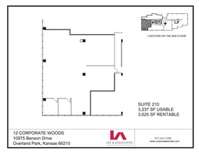 10975 Benson Dr, Overland Park, KS for lease Floor Plan- Image 1 of 1