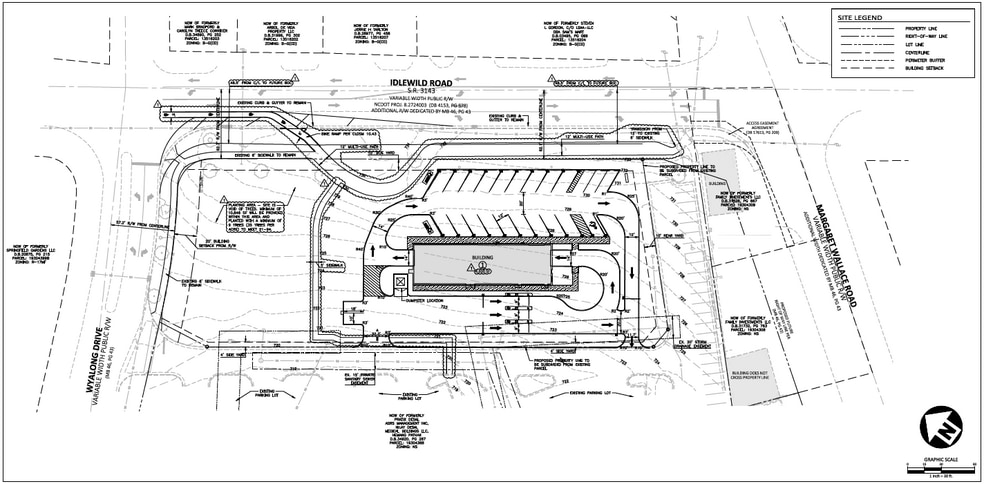 5706 Wyalong Dr, Charlotte, NC for sale - Site Plan - Image 3 of 3
