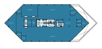 1450 Fashion Island Blvd, San Mateo, CA for lease Floor Plan- Image 1 of 1