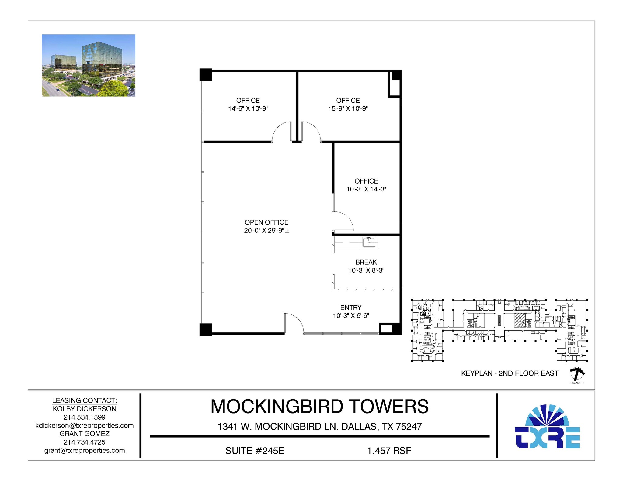 1341 W Mockingbird Ln, Dallas, TX for lease Floor Plan- Image 1 of 1