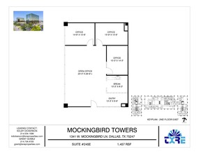 1341 W Mockingbird Ln, Dallas, TX for lease Floor Plan- Image 1 of 1