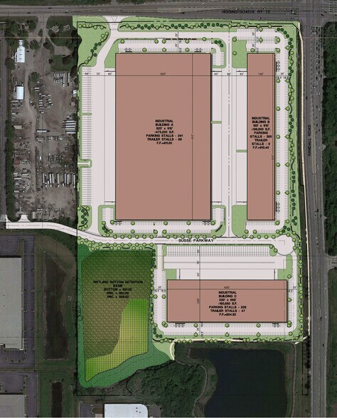 Randall Rd & Rte. 72, Elgin, IL for sale - Aerial - Image 2 of 2