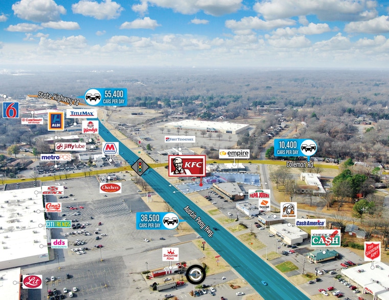 3255 Austin Peay Hwy, Memphis, TN for sale - Building Photo - Image 1 of 1