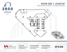 2800 N Central Ave, Phoenix, AZ for lease Floor Plan- Image 1 of 1