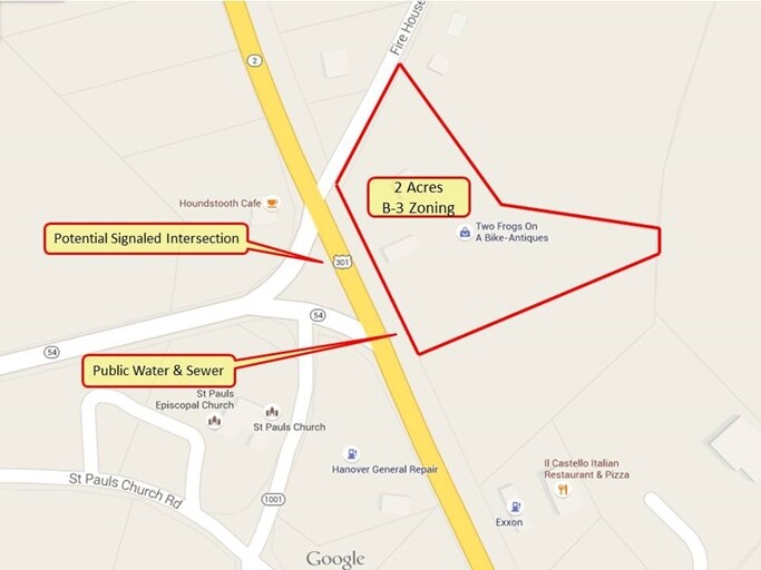 13262 Hanover Courthouse Rd, Hanover, VA for sale - Plat Map - Image 1 of 1