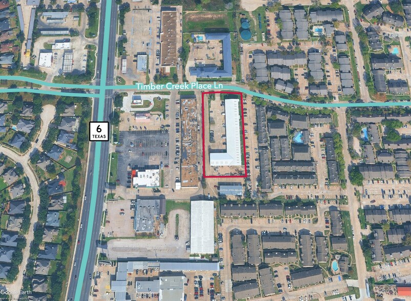 16125 Timbercreek Place Ln, Houston, TX for lease - Aerial - Image 2 of 3