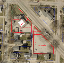 1113 Morningside Ave, Sioux City, IA - aerial  map view