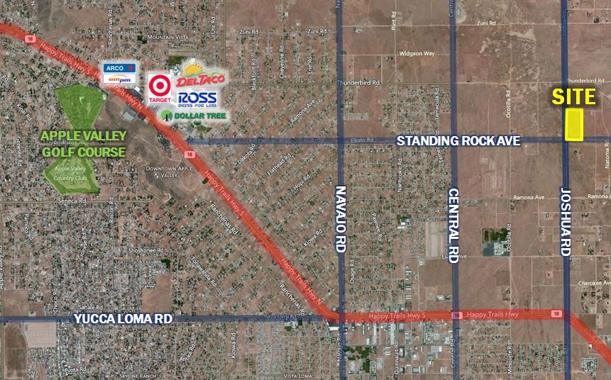 Standing Rock Rd, Apple Valley, CA for sale Building Photo- Image 1 of 1