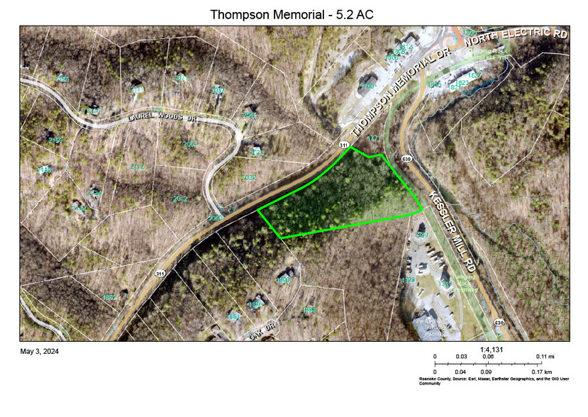 0 Thompson Memorial Dr, Salem, VA for sale - Building Photo - Image 1 of 1