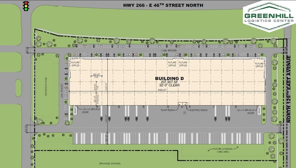 4575 N 125th East Ave, Tulsa, OK for lease - Building Photo - Image 2 of 2