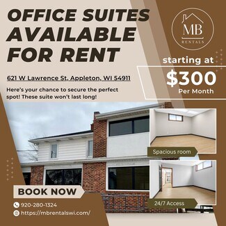 More details for 621 W Lawrence St, Appleton, WI - Office for Lease
