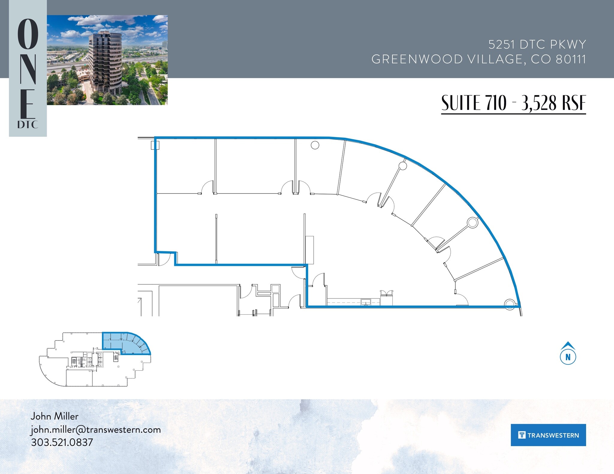5251 Dtc Pky, Greenwood Village, CO for lease Site Plan- Image 1 of 2