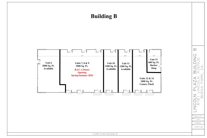 6161 Lincoln Ave, Buena Park, CA for lease - Site Plan - Image 3 of 23