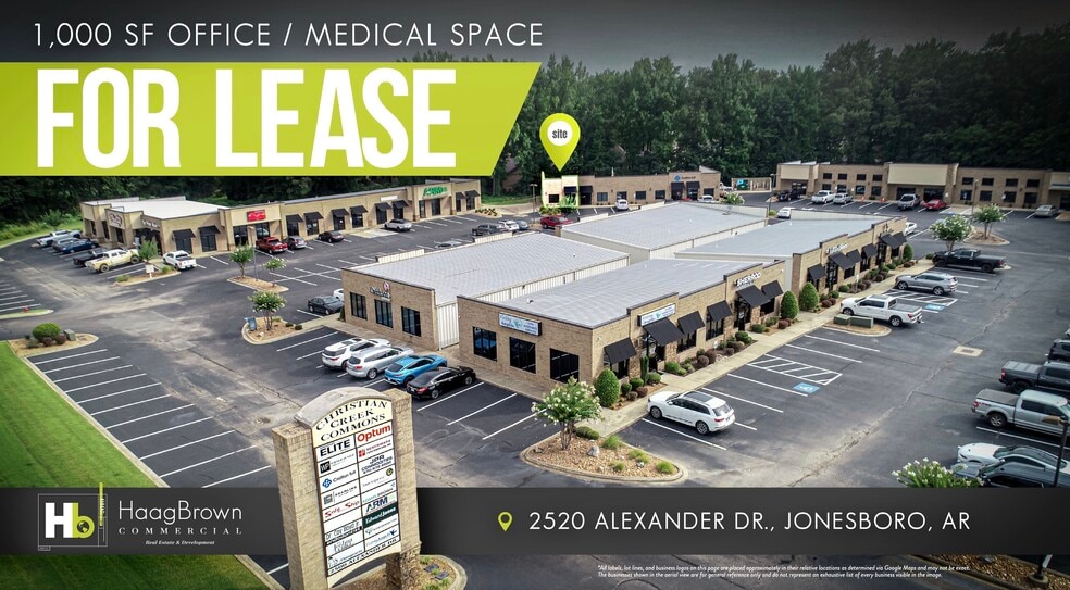 2520 Alexander Dr, Jonesboro, AR for lease - Building Photo - Image 1 of 4