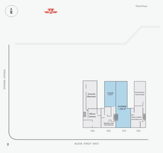 320-326 Bloor St W, Toronto, ON for lease Floor Plan- Image 2 of 2