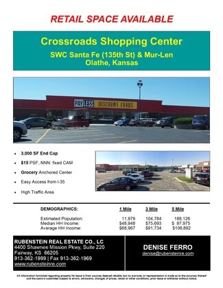 More details for 2049-2111 E Santa Fe St, Olathe, KS - Retail for Lease