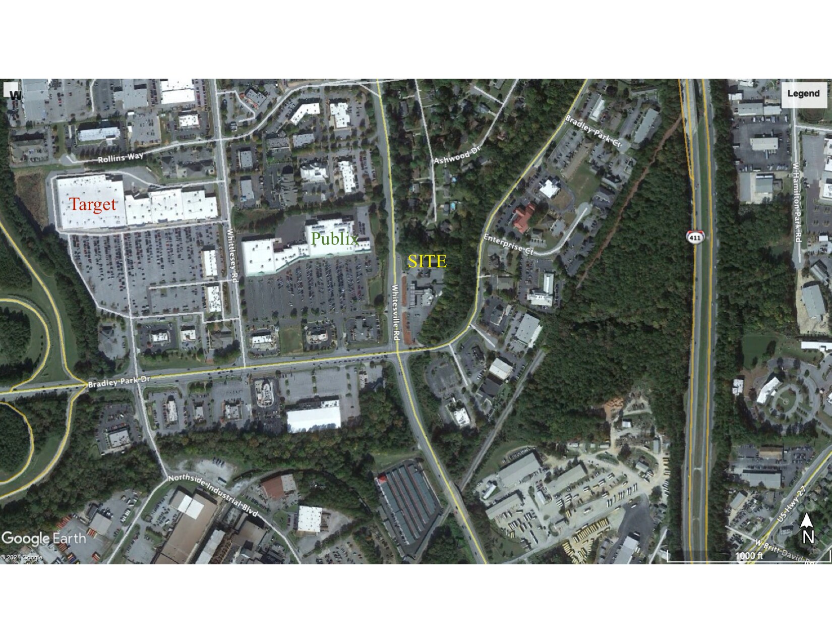 6100 Whitesville Rd, Columbus, GA for sale Aerial- Image 1 of 1