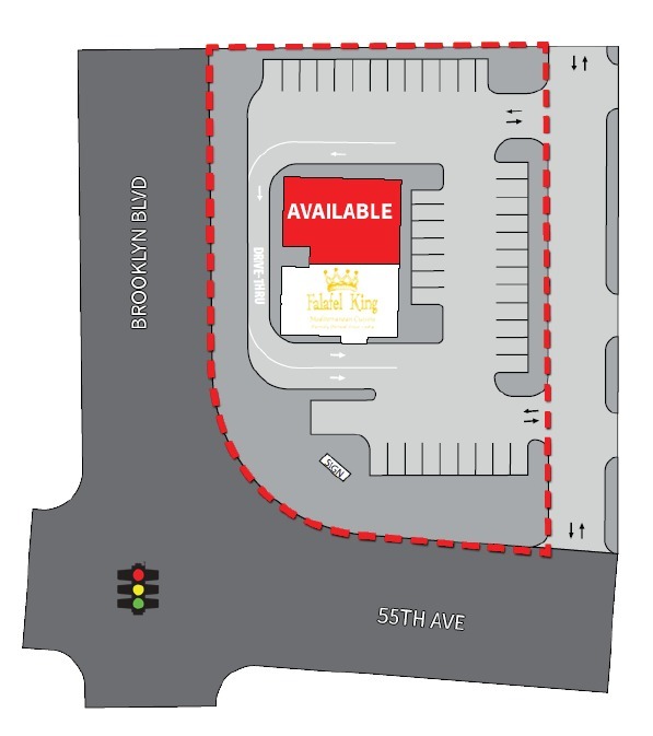 5500 Brooklyn Blvd, Minneapolis, MN for lease Site Plan- Image 1 of 2