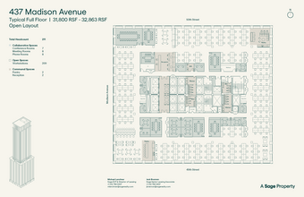 437 Madison Ave, New York, NY for lease Floor Plan- Image 2 of 13