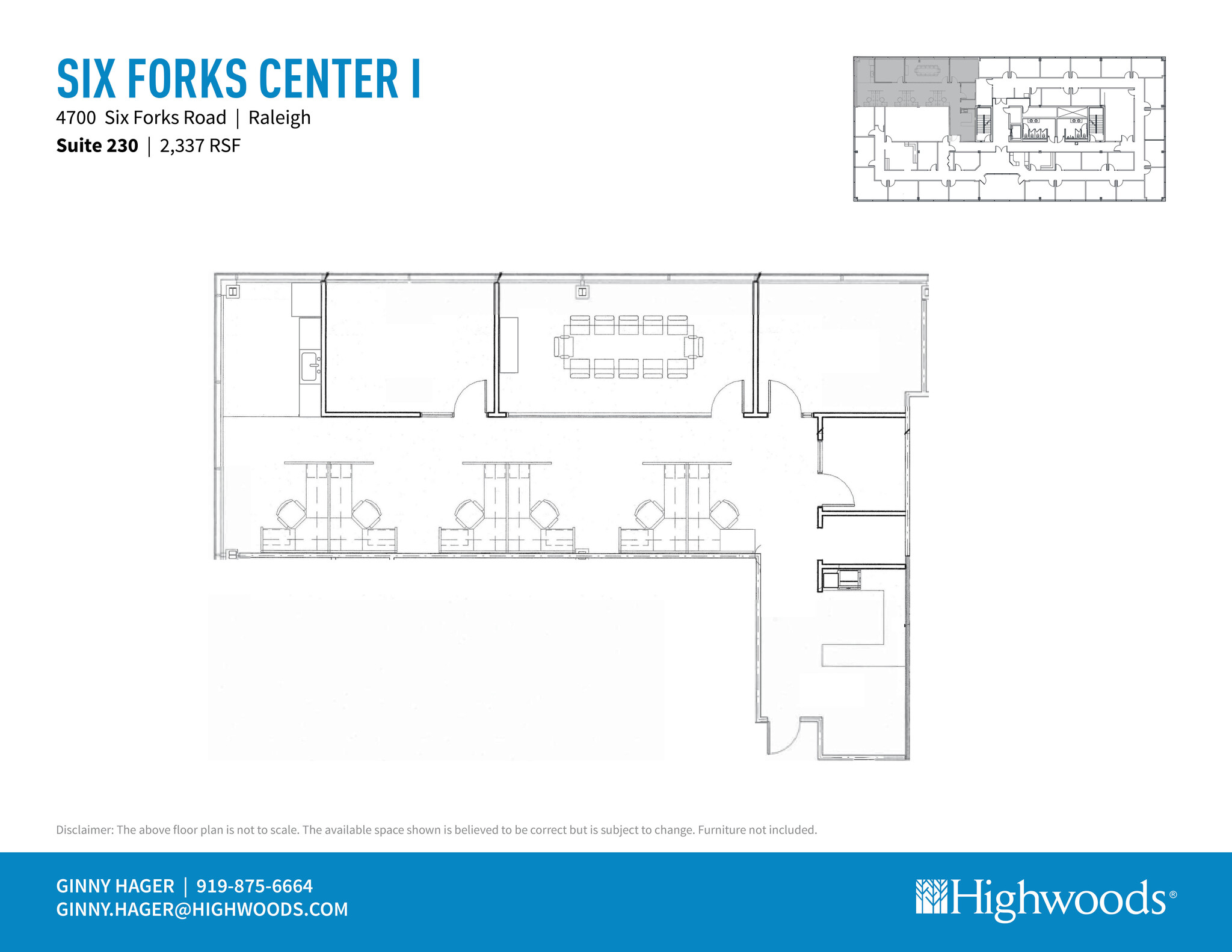 4700 Six Forks Rd, Raleigh, NC for lease Floor Plan- Image 1 of 1