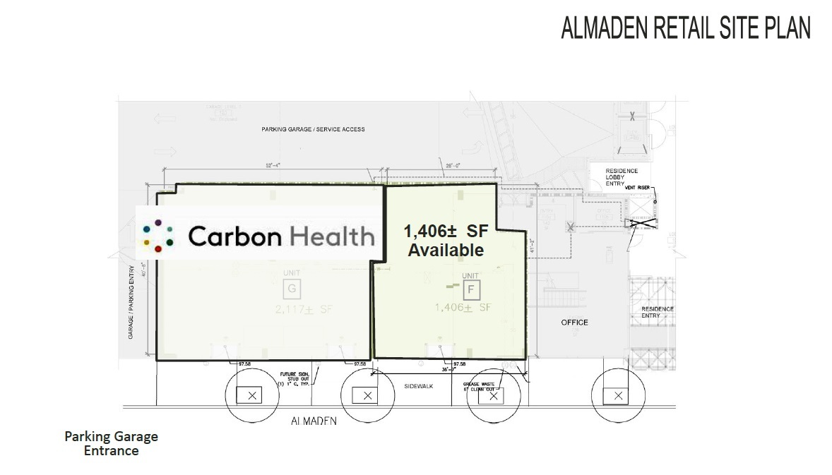 28 N Almaden Ave, San Jose, CA for lease Site Plan- Image 1 of 1