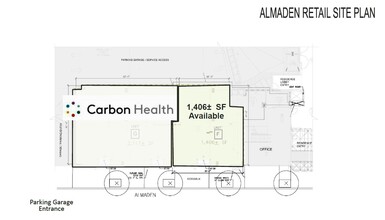 28 N Almaden Ave, San Jose, CA for lease Site Plan- Image 1 of 1