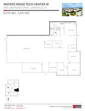 1825 Lakeway Dr, Lewisville, TX for lease Floor Plan- Image 2 of 9