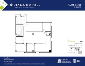 2490 W 26th Ave, Denver, CO for lease Floor Plan- Image 1 of 2