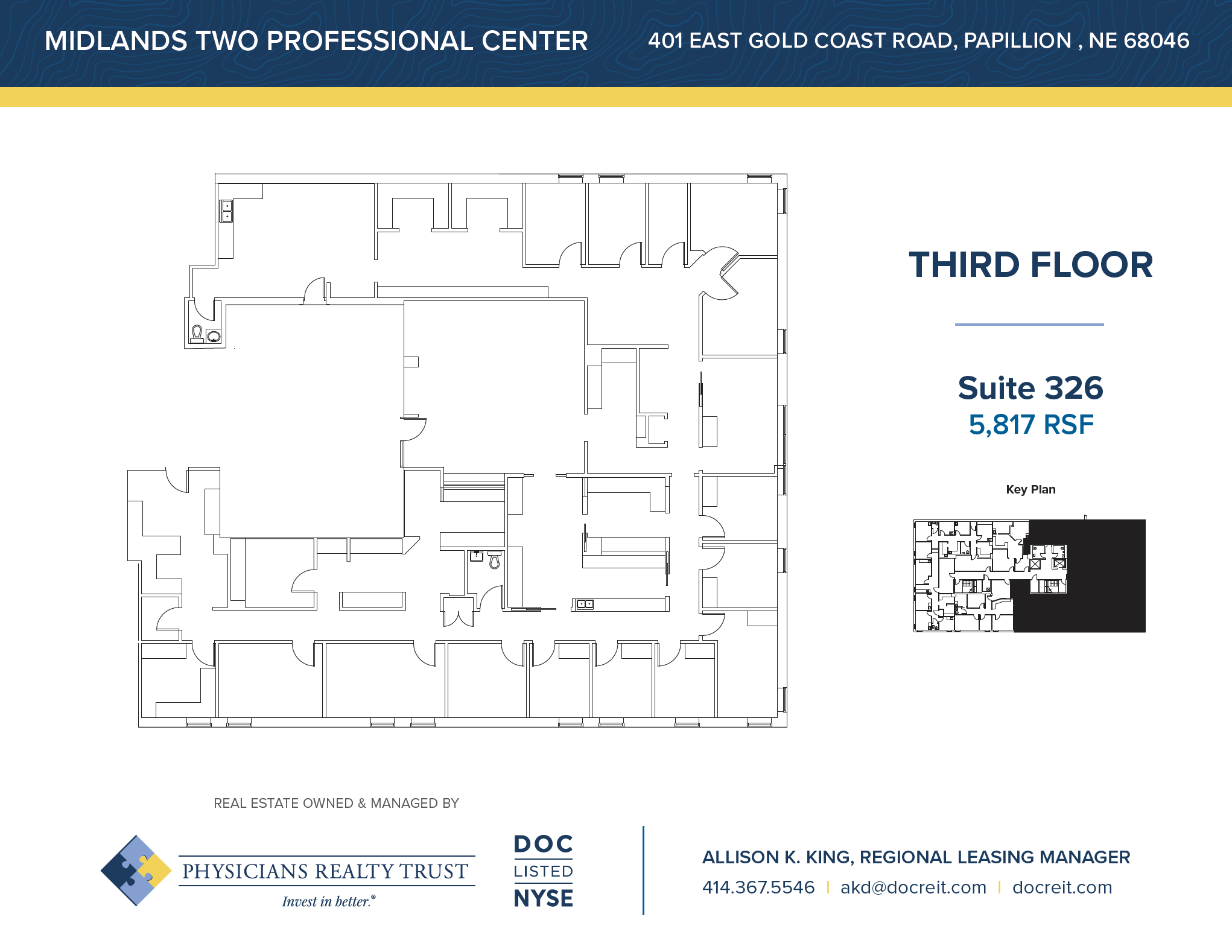 401 E Gold Coast Rd, Papillion, NE for lease Floor Plan- Image 1 of 1