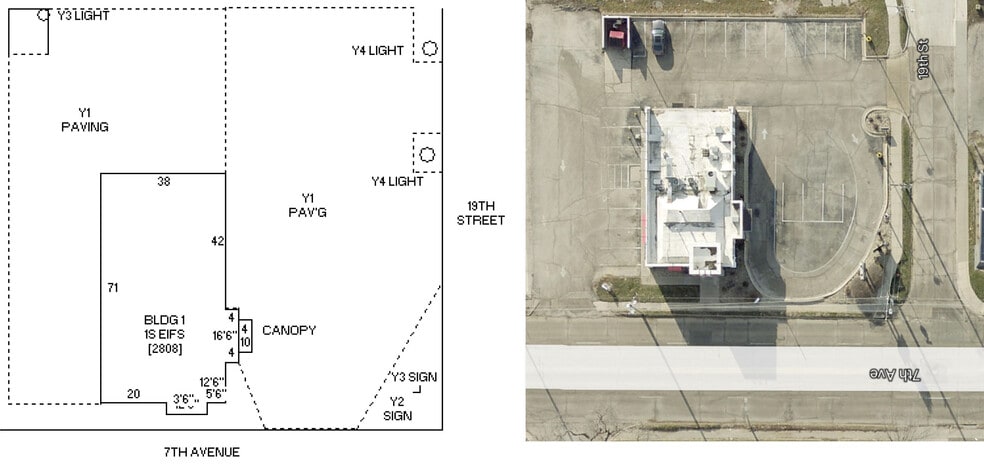 1925 7th Ave, Marion, IA for lease - Site Plan - Image 2 of 2