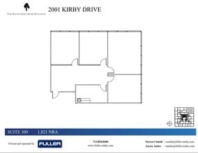 2001 Kirby Dr, Houston, TX for lease Floor Plan- Image 1 of 1