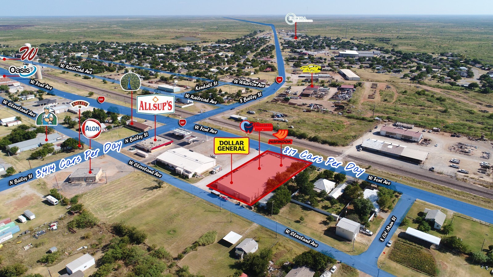613 W Front St, Electra, TX, 76360 Retail Property For Sale